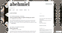 Desktop Screenshot of abehmiel.net